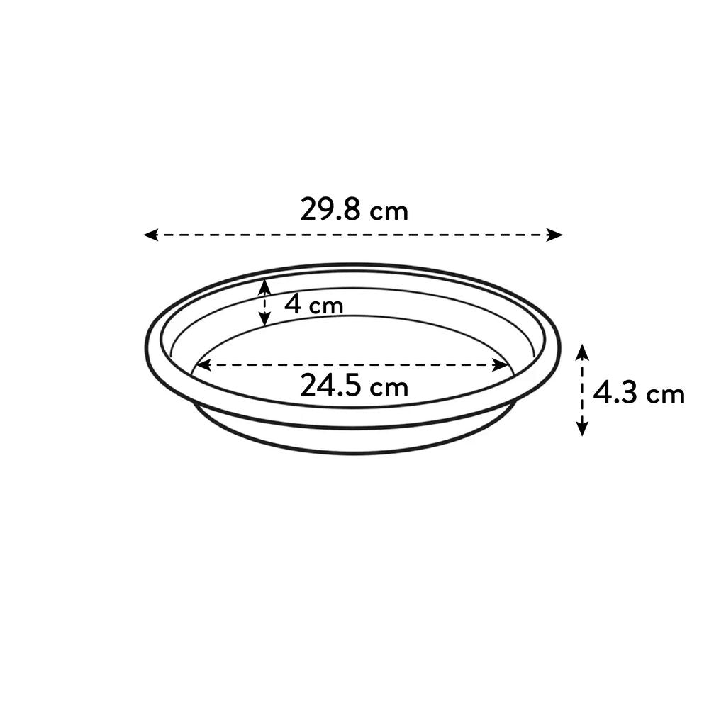 Soucoupe Universelle Ronde 30