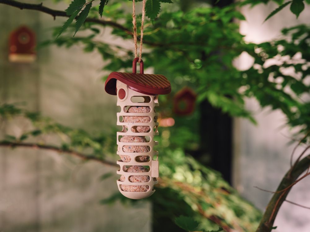 BNDL Cosy House+suet+silo Feeders