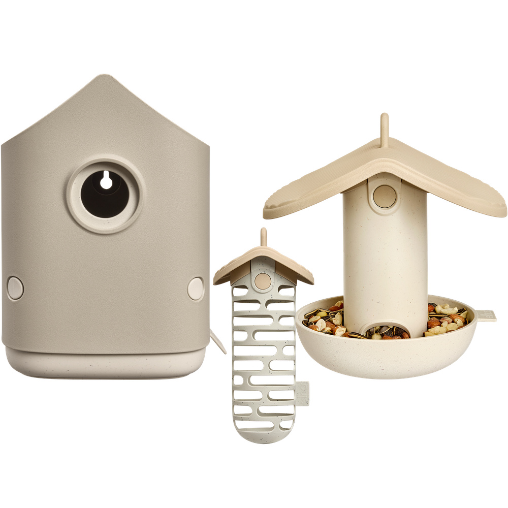 BNDL Cosy House+suet+silo Feeders