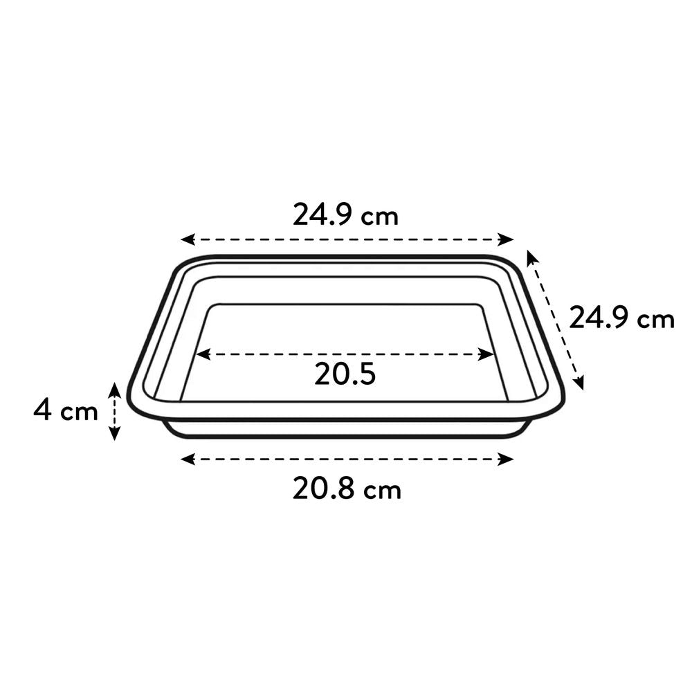 Soucoupe Universelle Carrée 25
